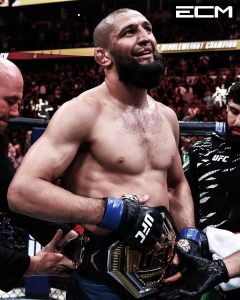 Khamzat Chimaev trở thành nhà vô địch