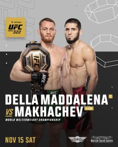 Jack Della Maddalena vs Islam Makhachev