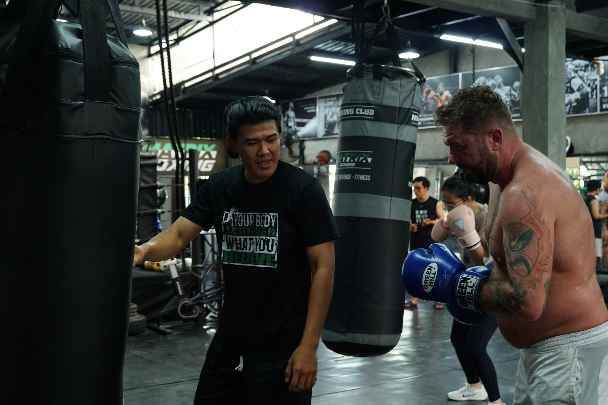 Tập Boxing tại Matrix Boxing