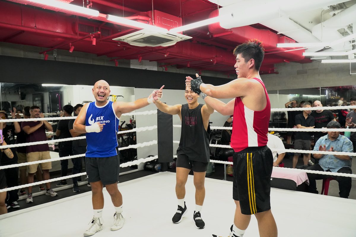 Ảnh một phòng tập boxing
