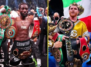 Terence Crawford và Canelo Alvarez
