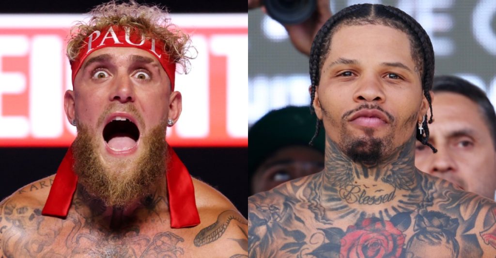 Gervonta Davis và Jake Paul