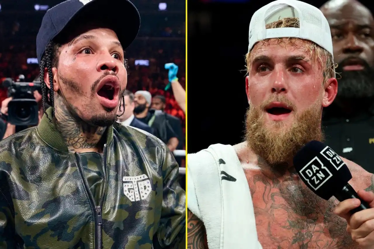 Gervonta Davis và Jake Paul
