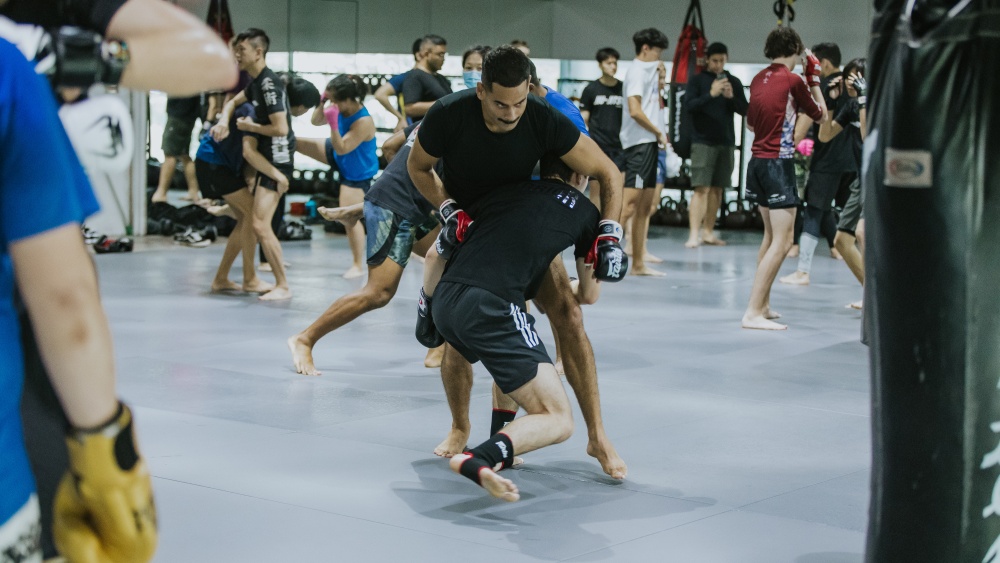 Một buổi tập MMA