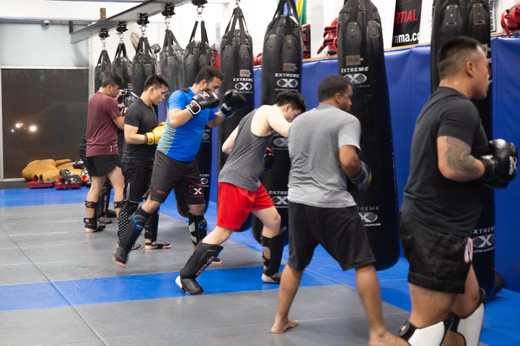 Tập luyện MMA và Boxing